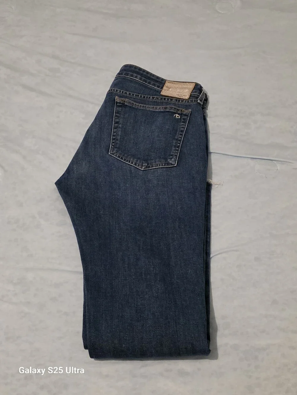 rag & bone The Dre Slim Boyfriend Jeans Blue Size 30 EUC - Picture 9 of 16